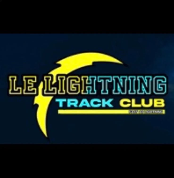Little Elm Lightning Track Club logo
